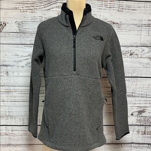 The North Face Charcoal Quarter-Zip Fleece